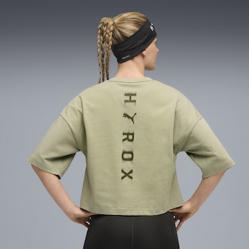 PUMA Performance shirt 'Puma x Hyrox' in Green: front