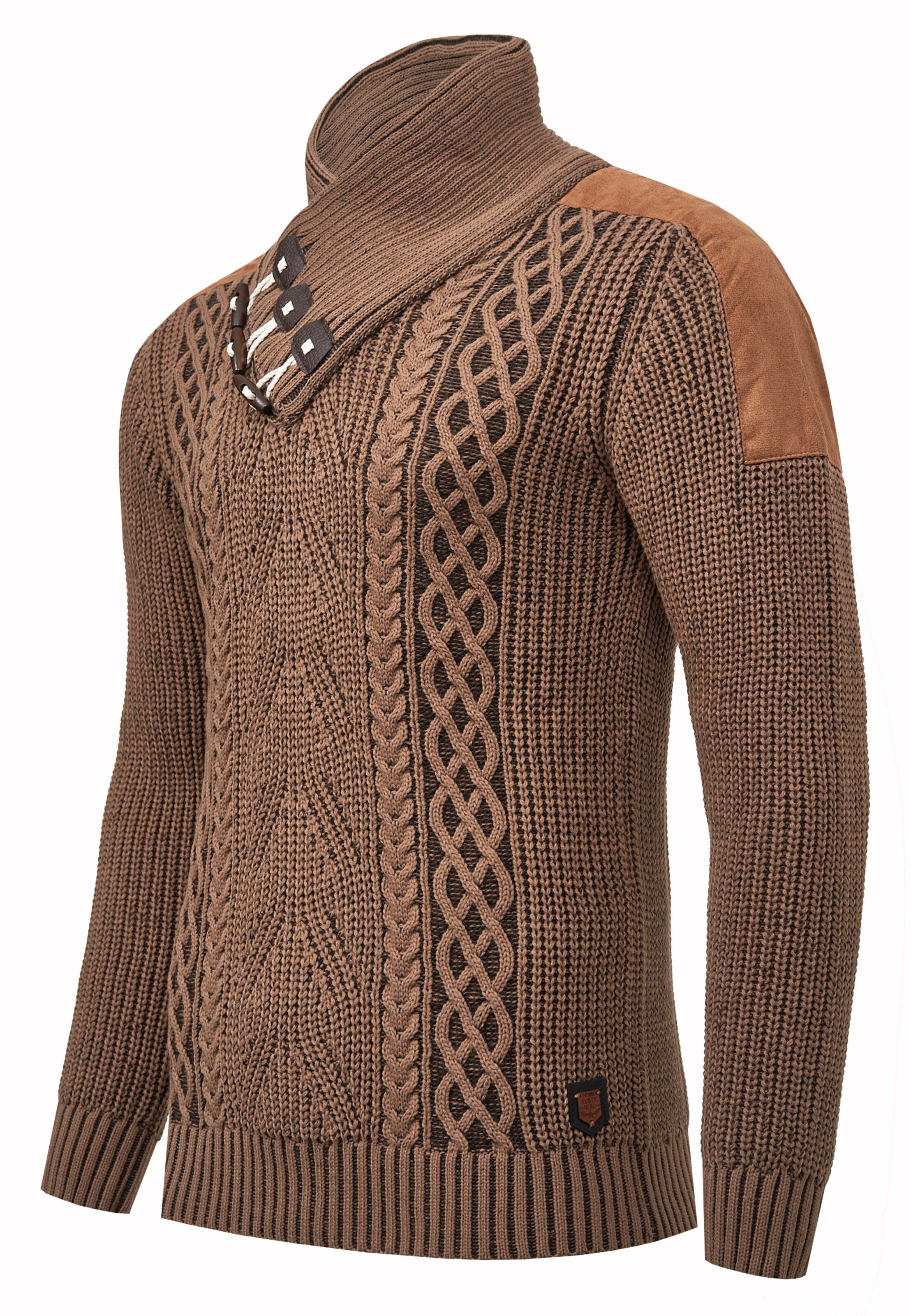 Rusty Neal Pullover in Braun
