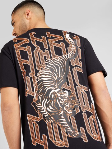 T-Shirt Plein Sport en noir