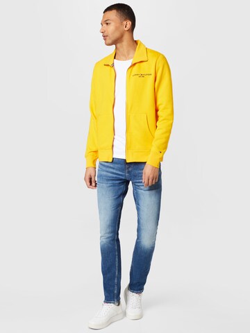 Veste de survêtement TOMMY HILFIGER en jaune