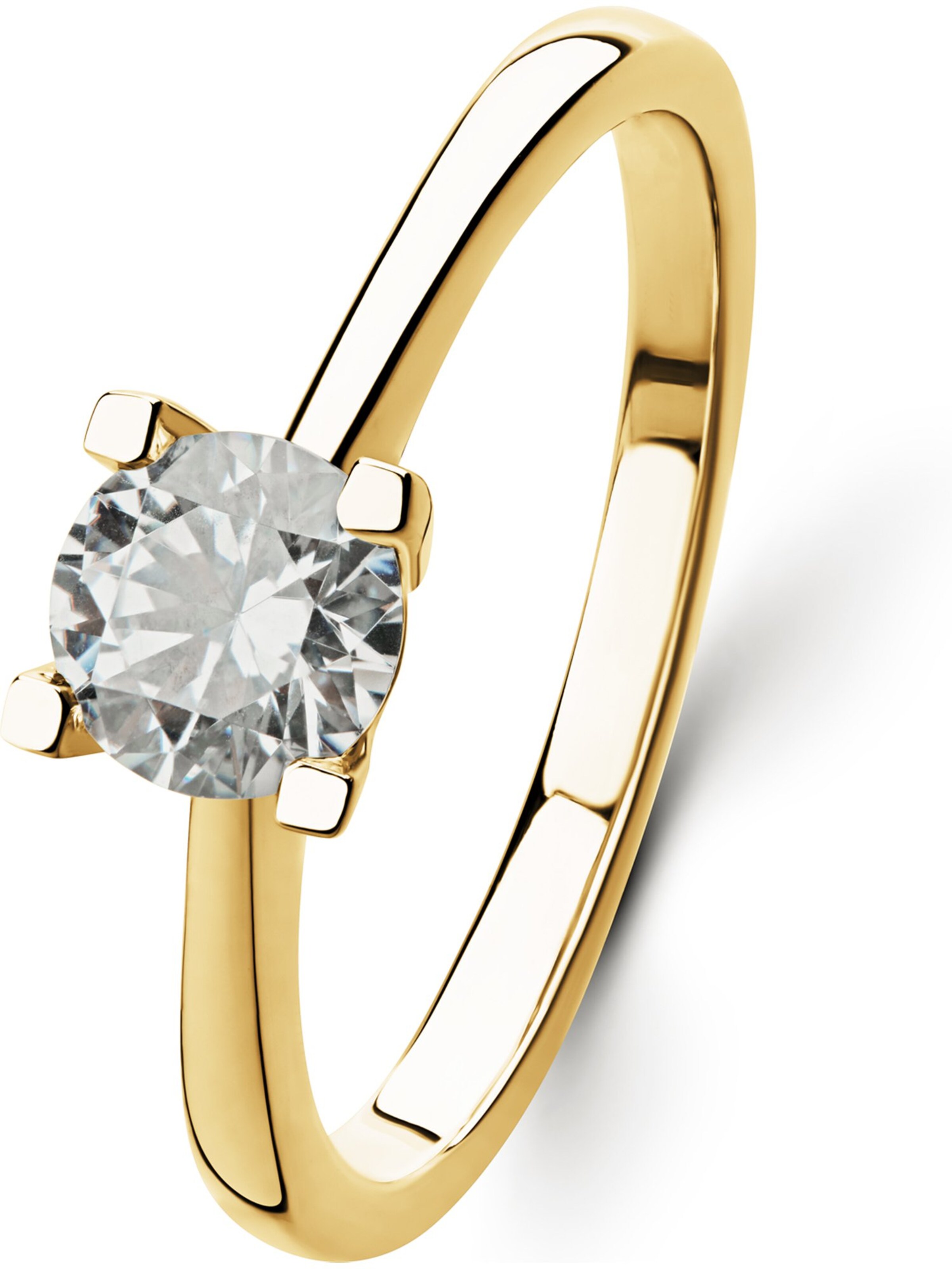 CHRIST Ring in Gold: Vorderseite