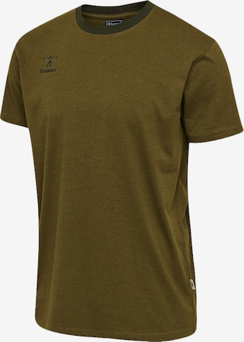 T-Shirt Hummel en vert : devant