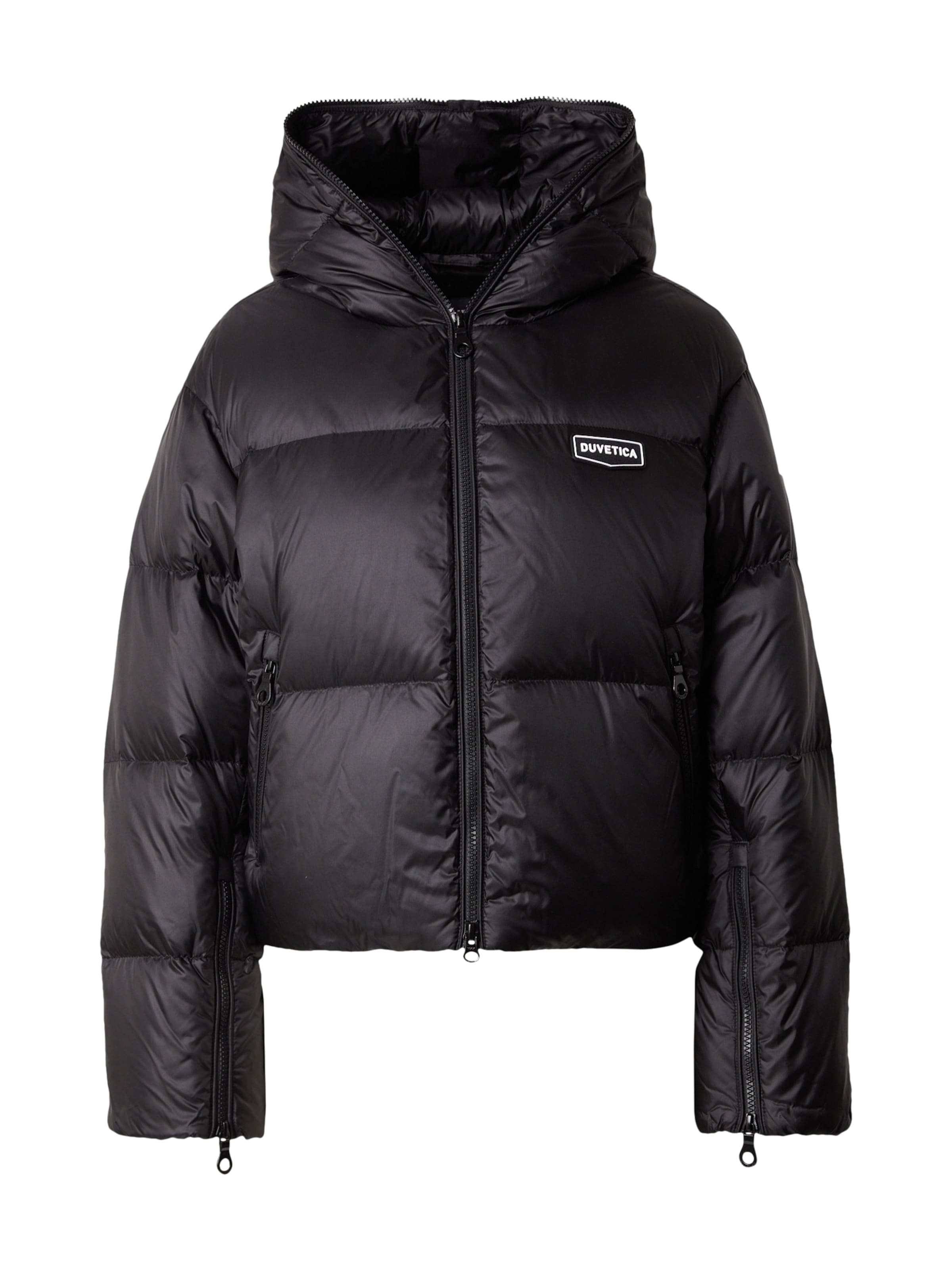 Duvetica Φθινοπωρινό και ανοιξιάτικο μπουφάν 'BELLATRIX' σε μαύρο: μπροστά