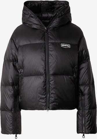 melns Duvetica Starpsezonu jaka 'BELLATRIX': no priekšpuses