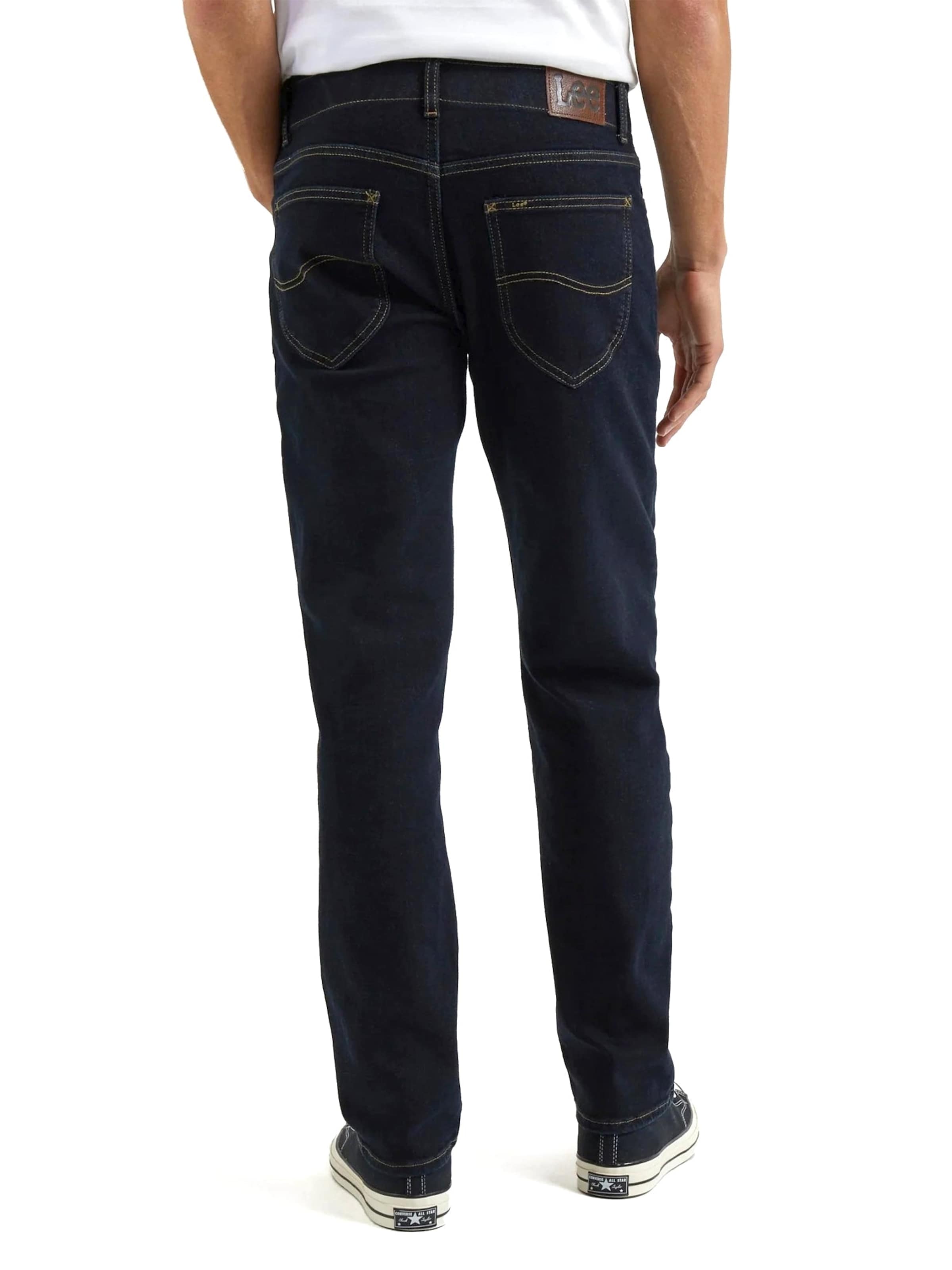Regular Jean 'STRAIGHT FIT MVP RINSE SUPERSTRETCH' Lee en bleu