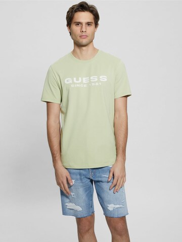 GUESS T-shirt i grön