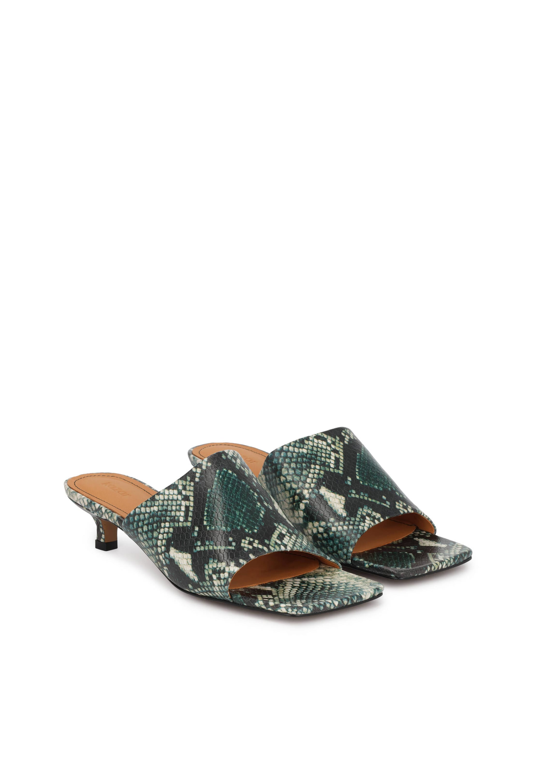 Kazar Pantolette in Grün