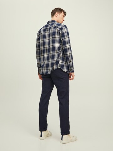 JACK & JONES Regular Byxa 'Ollie' i blå