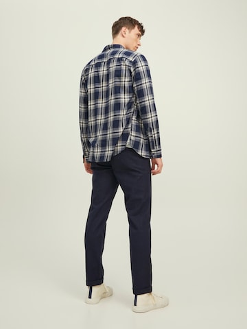 JACK & JONES Szabványos Nadrág 'Ollie' - kék