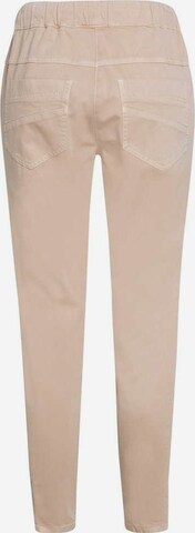 MARC AUREL Slimfit Hose in Beige