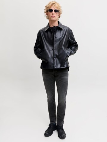 JACK & JONES Baggy Jeans 'Glenn' in Zwart