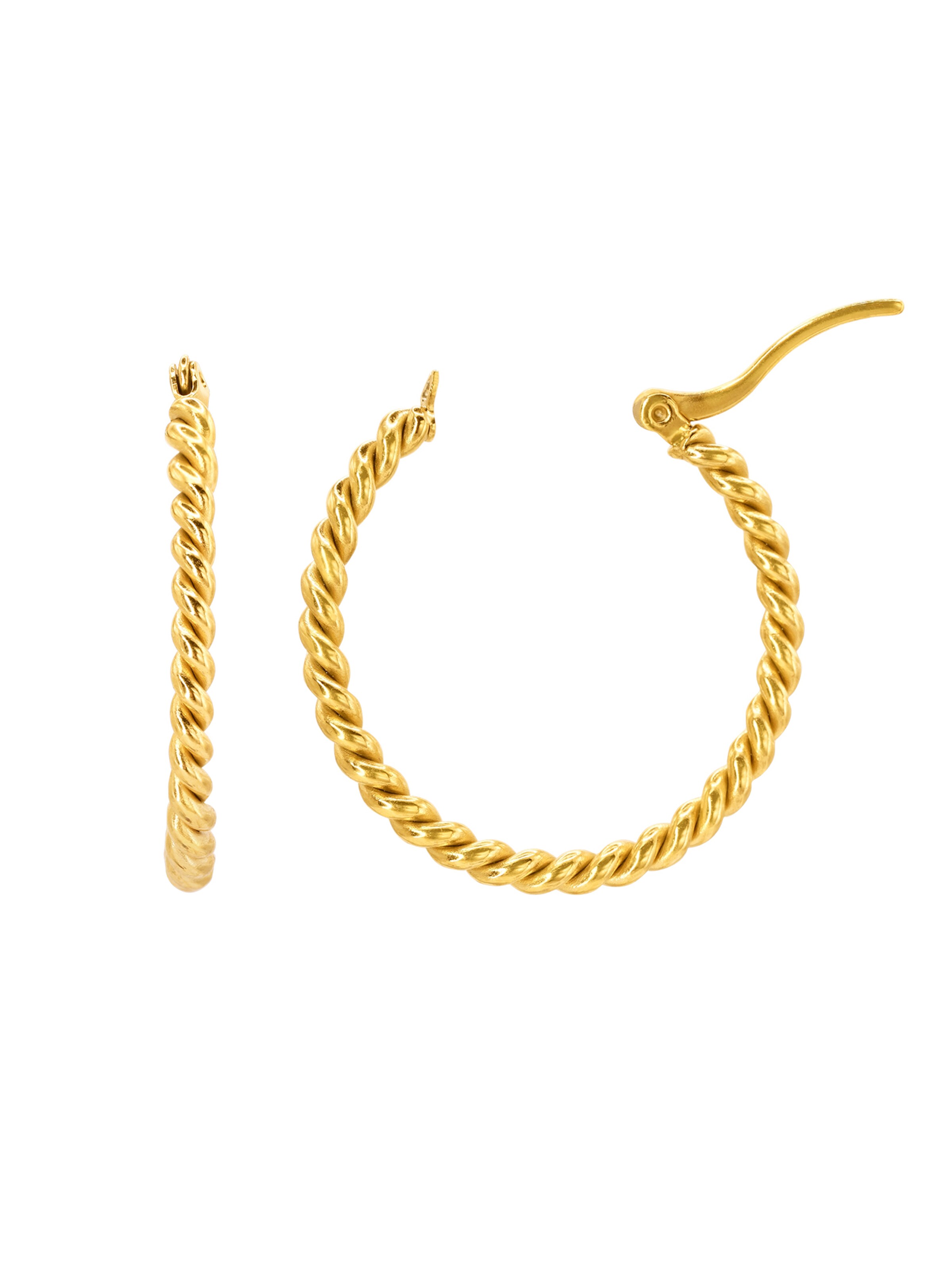 Heideman Oorbellen 'Honor ' in Goud: voorkant