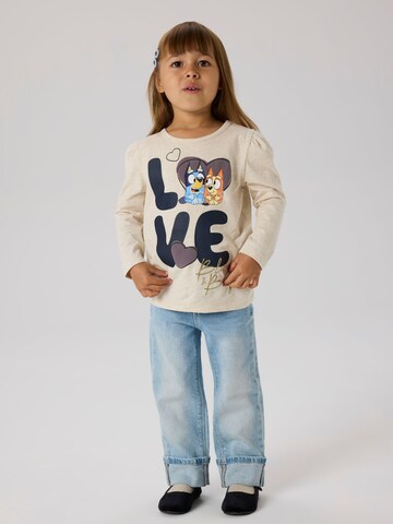 NAME IT Shirt in Beige: voorkant