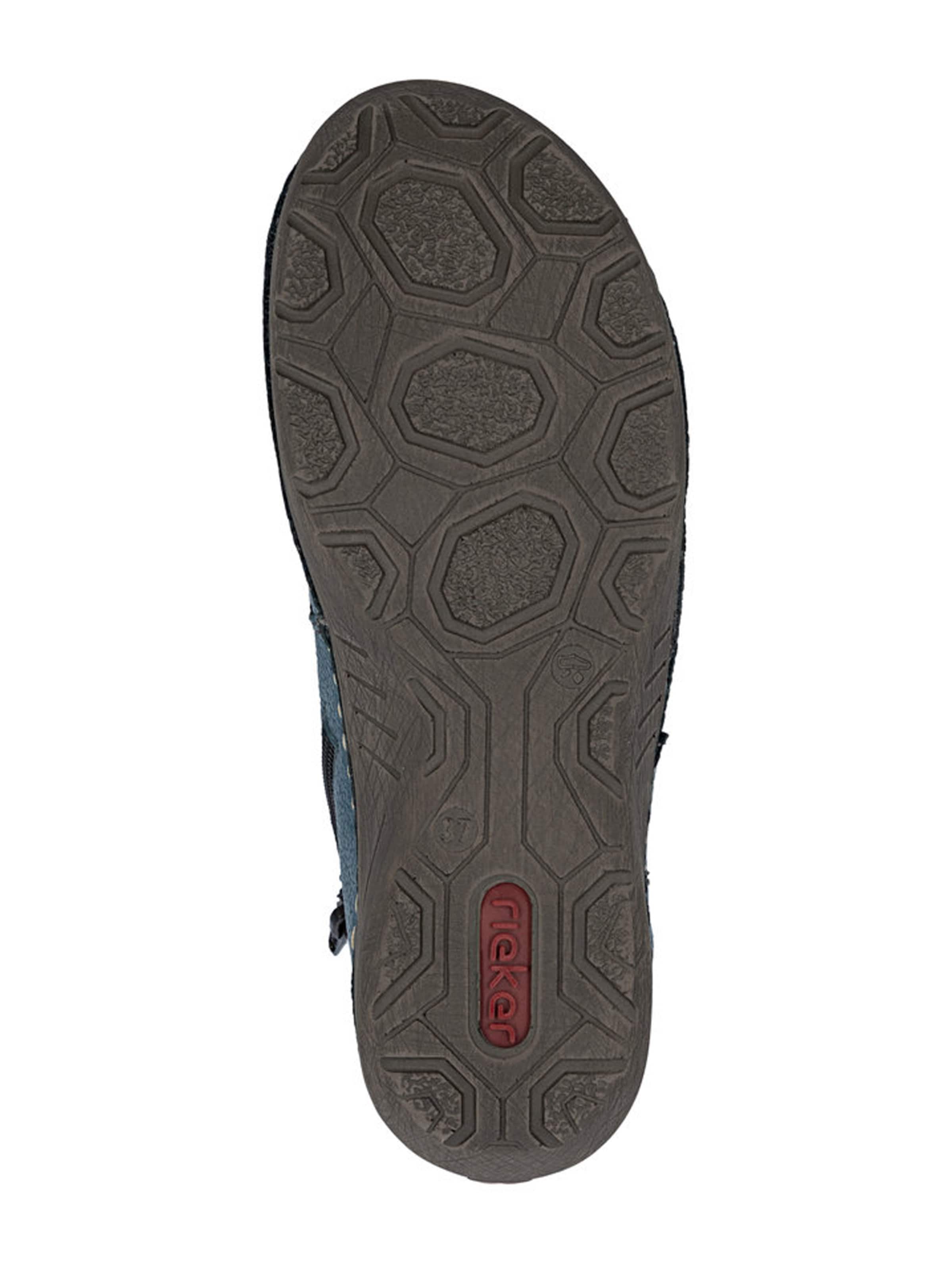 Rieker Ботинки на шнуровке в Синий