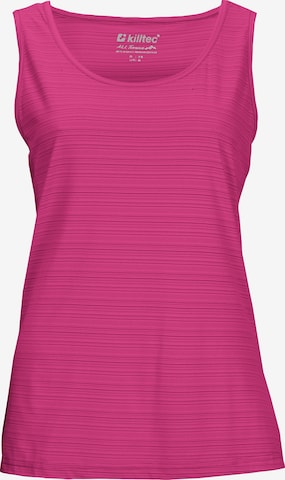 KILLTEC Sporttop in Pink: Vorderseite