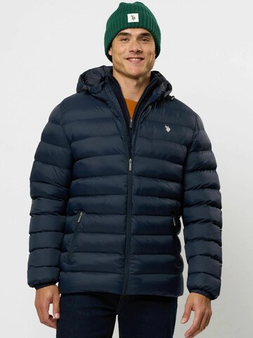 U.S. POLO ASSN. Jacke 'Artur' in Blau: Vorderseite