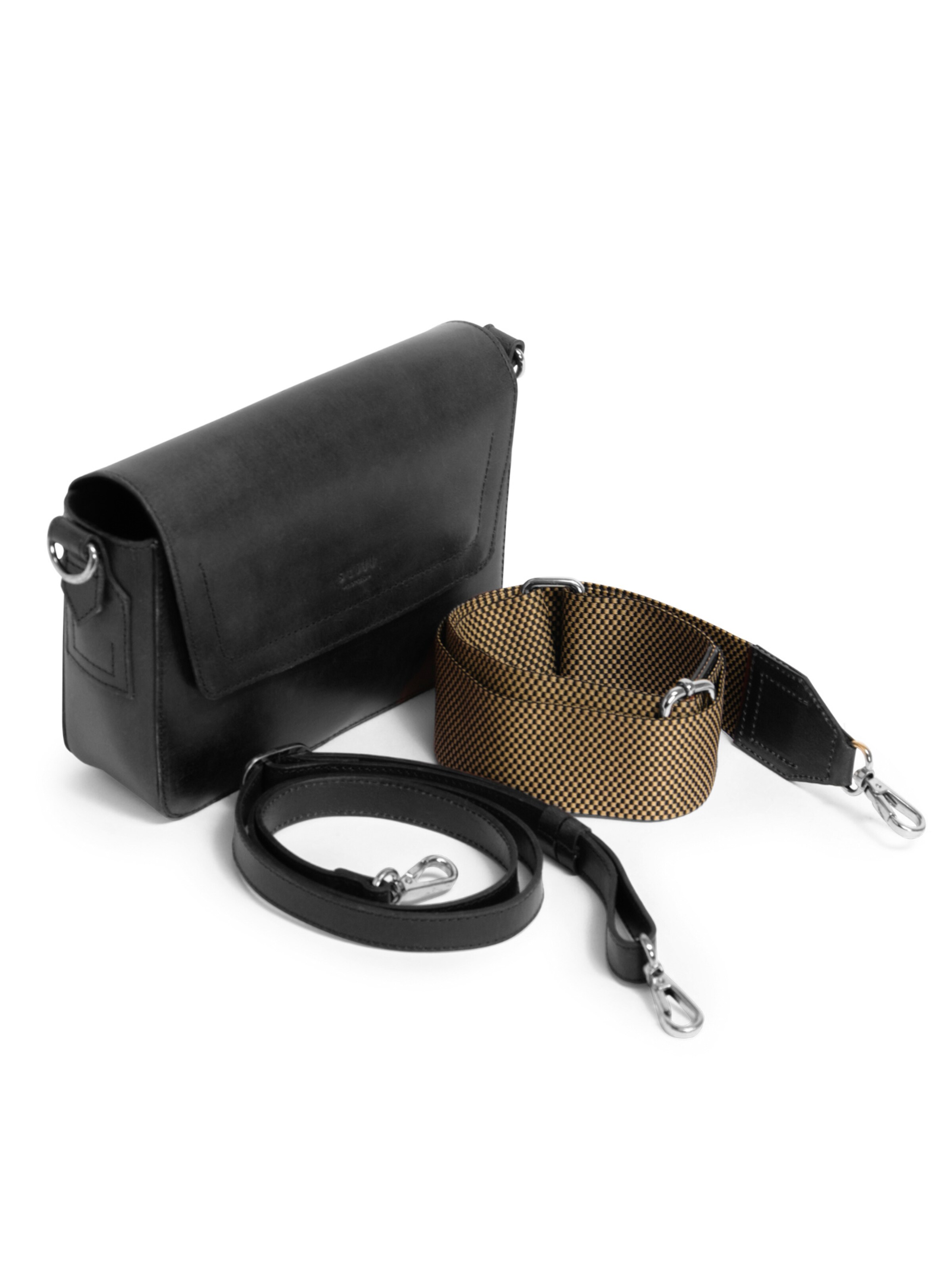 Sac à bandoulière 'Pura' still Nordic en noir