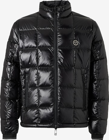 ARMANI EXCHANGE Zimní bunda – černá: přední strana