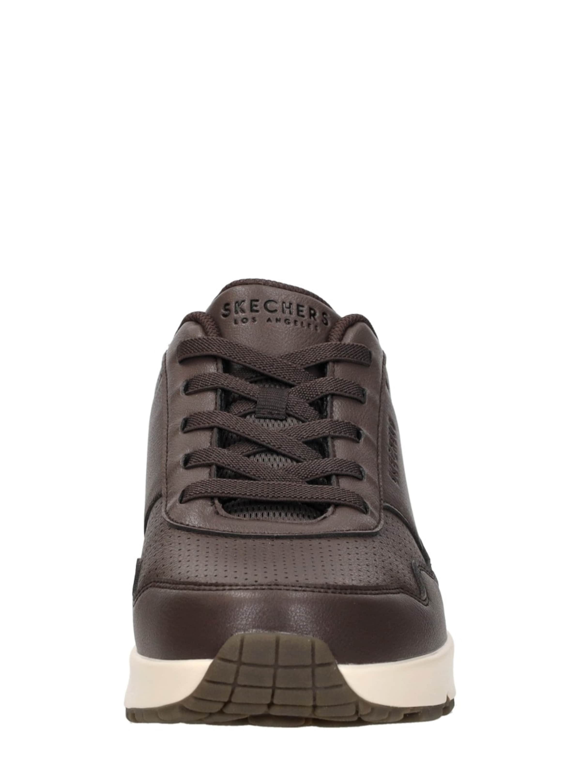 SKECHERS Sneakers laag 'Slip-Ins: Uno - Banksia Luxe' in Bruin