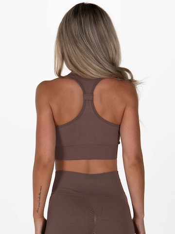 Divina Bustier Sport bh 'Nani' in Bruin