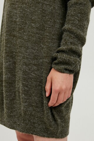 ICHI Knit dress 'NOVO DR4' in Green