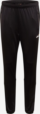 Pantalon de sport ELLESSE en noir : devant