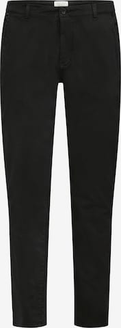 Casual Friday Chino kalhoty 'Viggo' – černá: přední strana