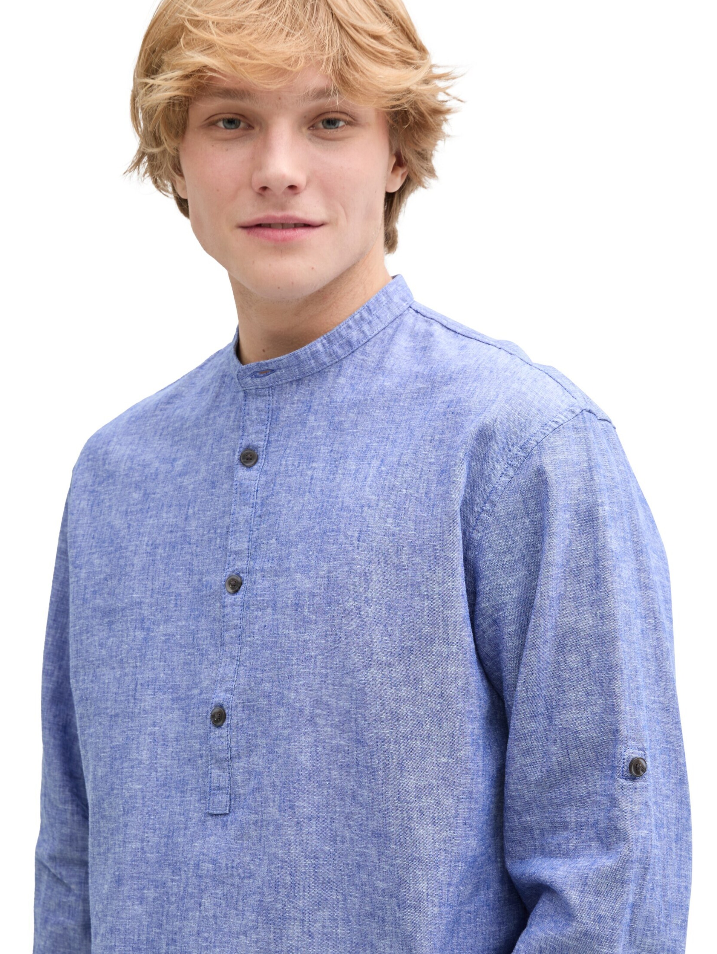 TOM TAILOR DENIM Comfort fit Shirt in Blue