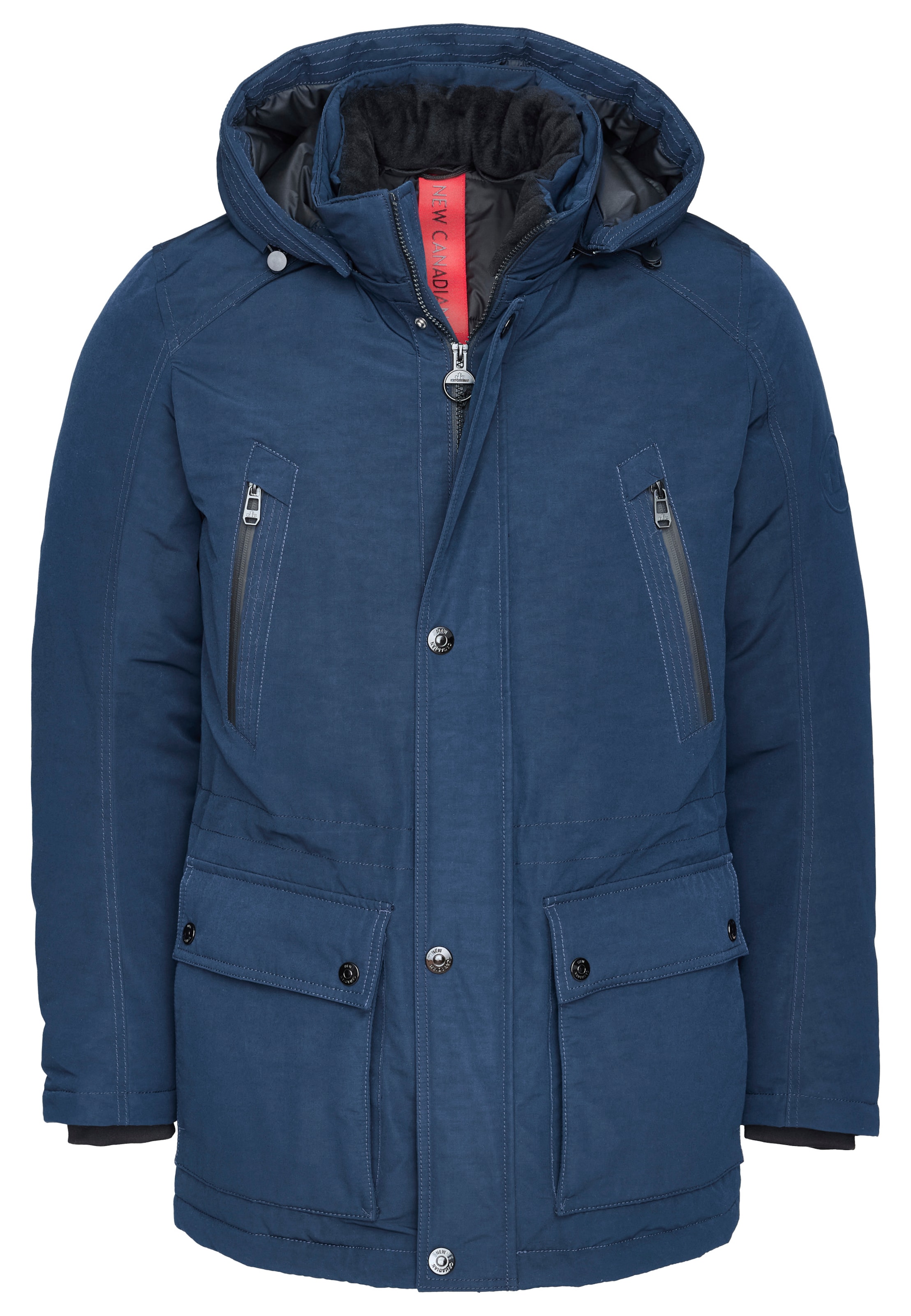 NEW CANADIAN Winterparka in Blau: Vorderseite