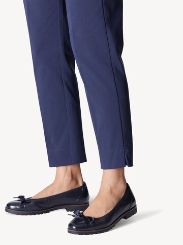 Tamaris Ballerina in Blauw