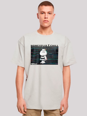 T-Shirt F4NT4STIC en gris : devant