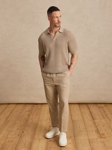 T-Shirt 'Malik' DAN FOX APPAREL en gris