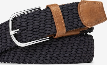 INDICODE JEANS Gürtel 'Alvin' in Blau: Vorderseite