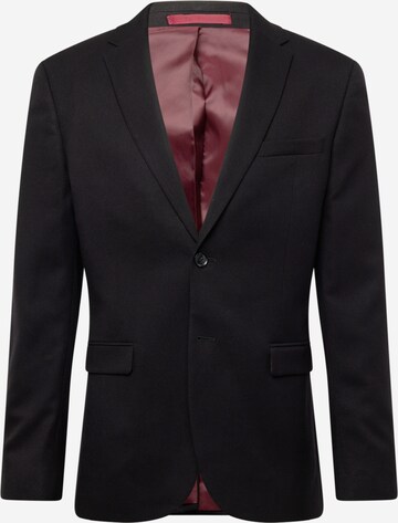 Slim fit Giacca da completo di TOPMAN in nero: frontale