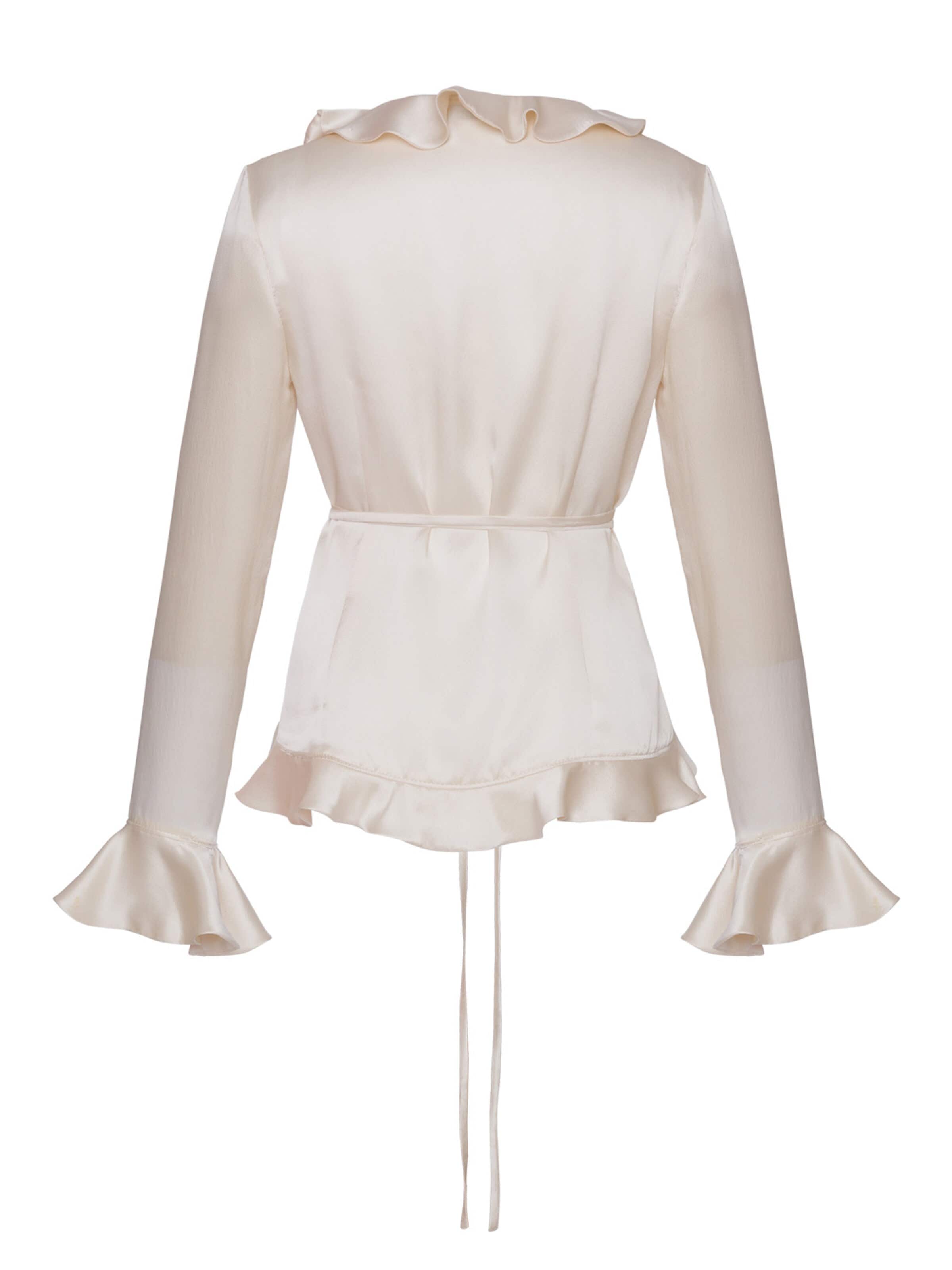 Anse Victorin Blouse 'Lily' in Beige