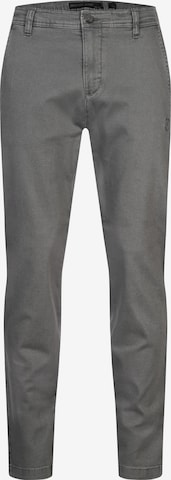 Pantalon chino 'Gabrin' INDICODE JEANS en gris : devant