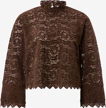 Rich & Royal Bluse in Braun: Vorderseite