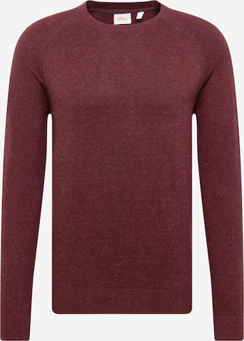 s.Oliver Sweater in Red: front