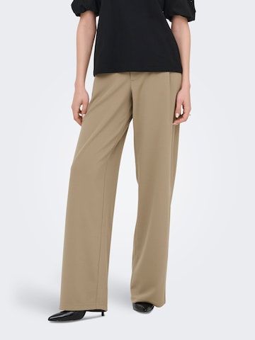 Loosefit Pantalon 'JDYGeggo' JDY en marron : devant