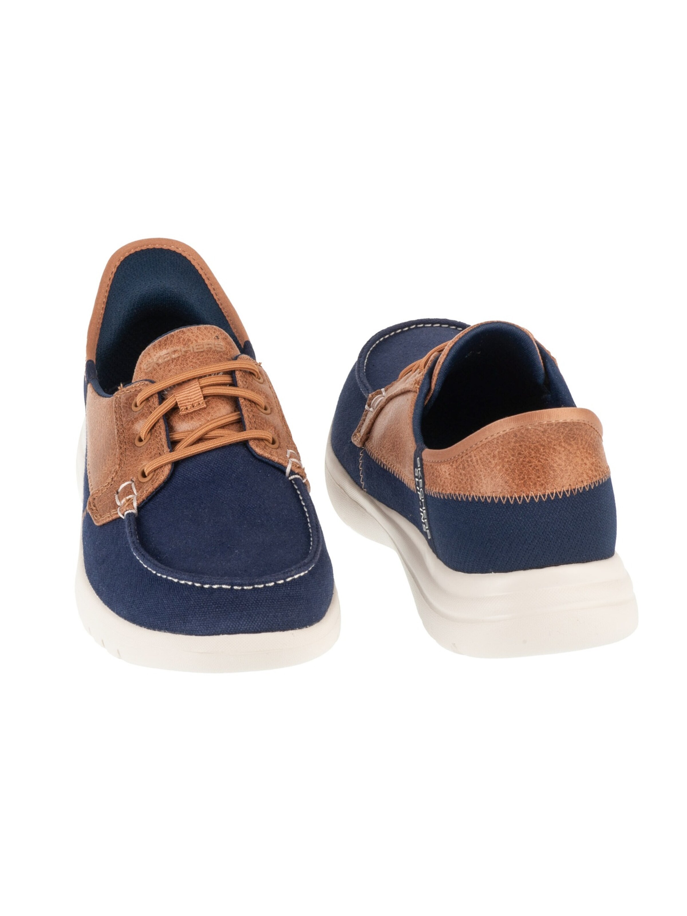 SKECHERS Slip-Ons in Blue
