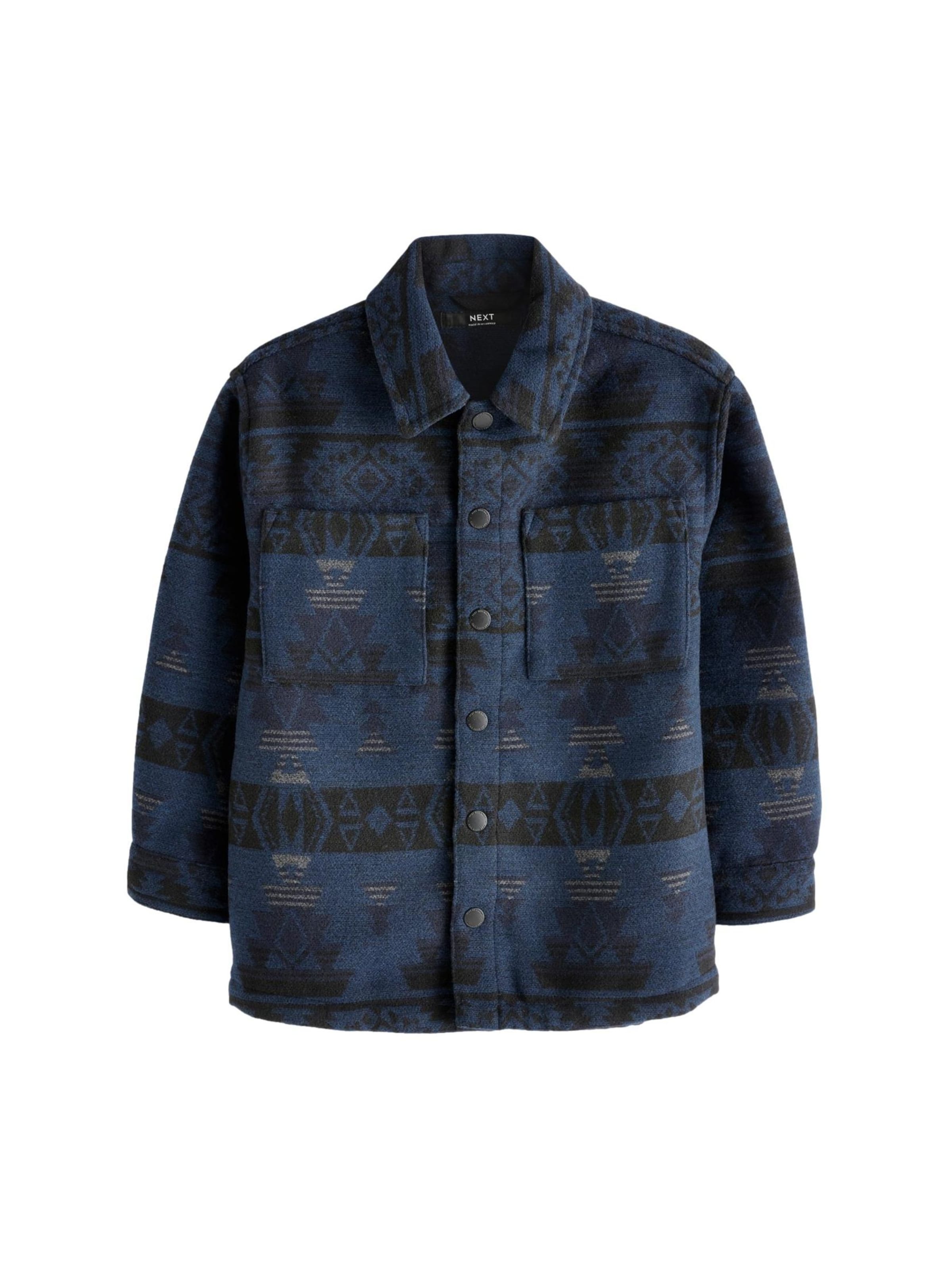 Next Übergangsjacke in Blau: Vorderseite