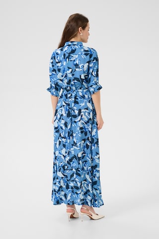 Kaffe Shirt dress 'Velana' in Blue