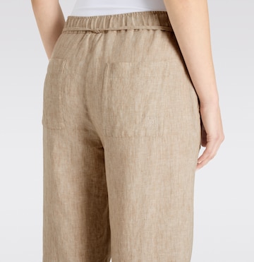 MAC Wide leg Pants in Beige