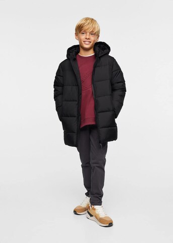 Veste mi-saison 'Amerlong' MANGO KIDS en noir