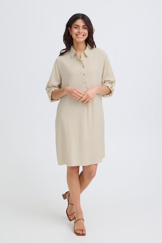 Fransa Shirt dress in Beige