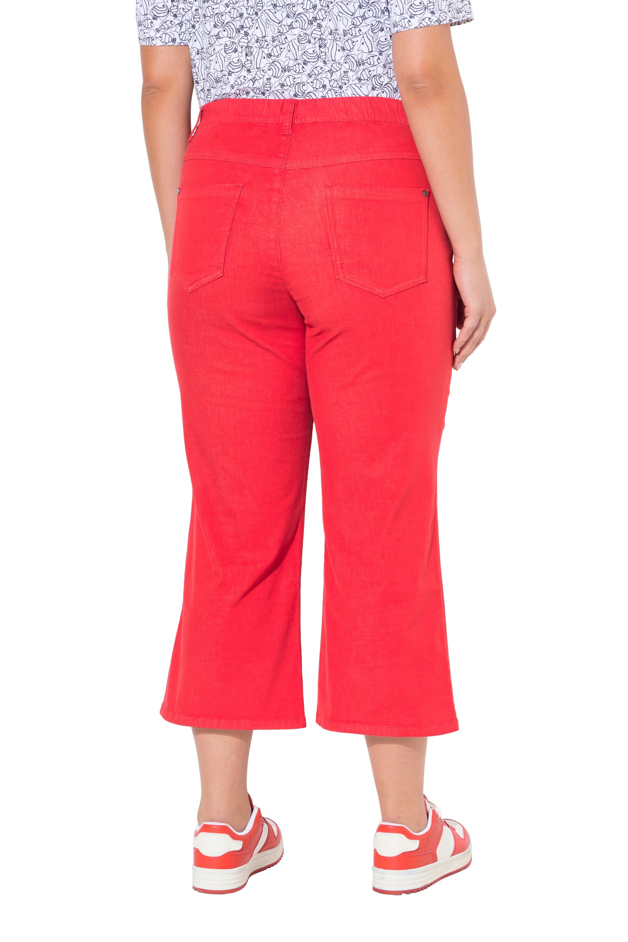 Ulla Popken Regular Jeans in Red