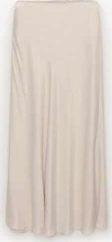 Pull&Bear Rok in Beige: voorkant