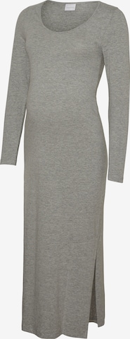 MAMALICIOUS فستان 'EVA' بلون رمادي: الأمام