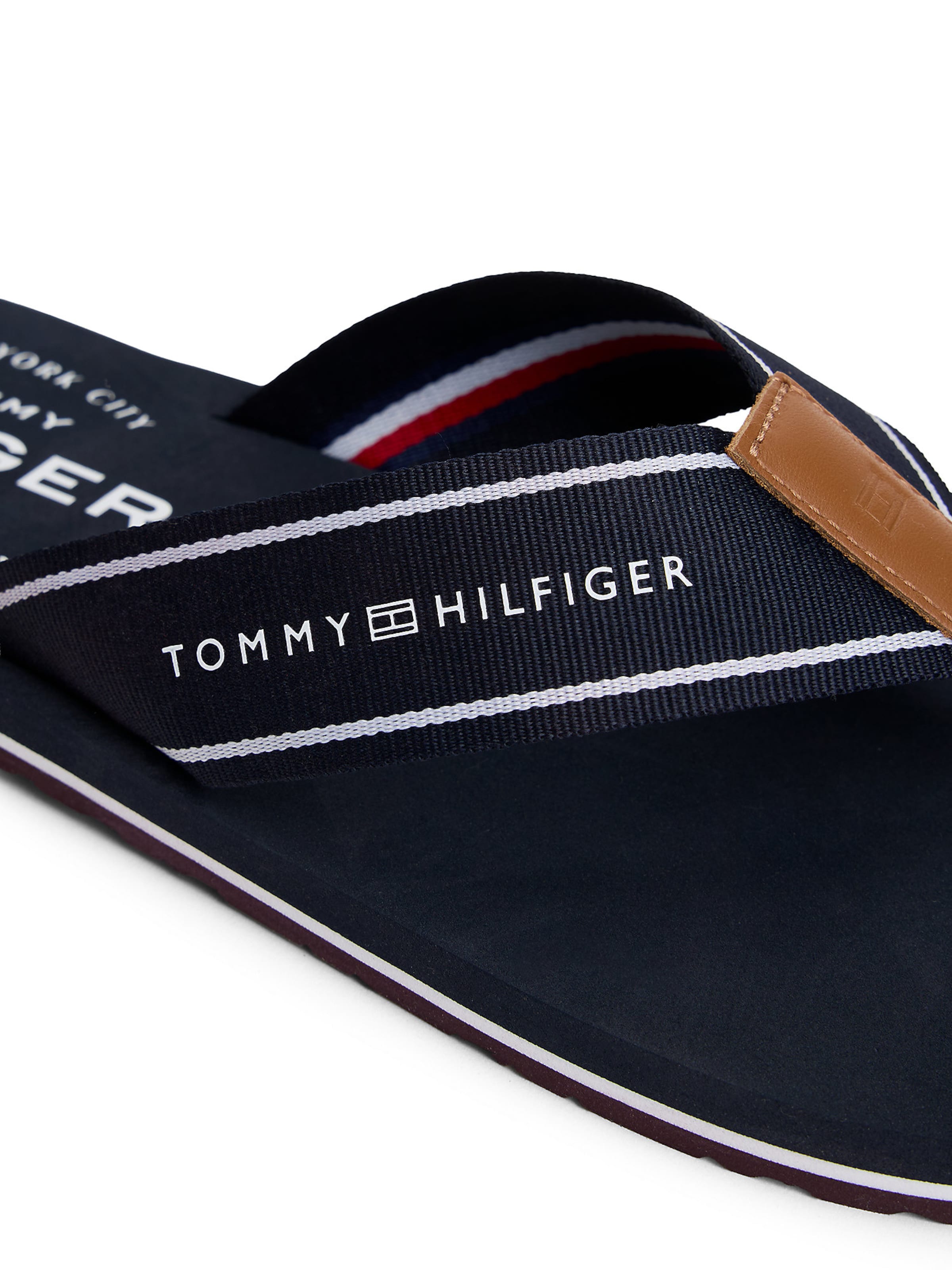 TOMMY HILFIGER Teenslippers in Blauw