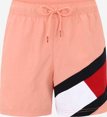 Tommy Hilfiger Underwear Board Shorts in Orange: front